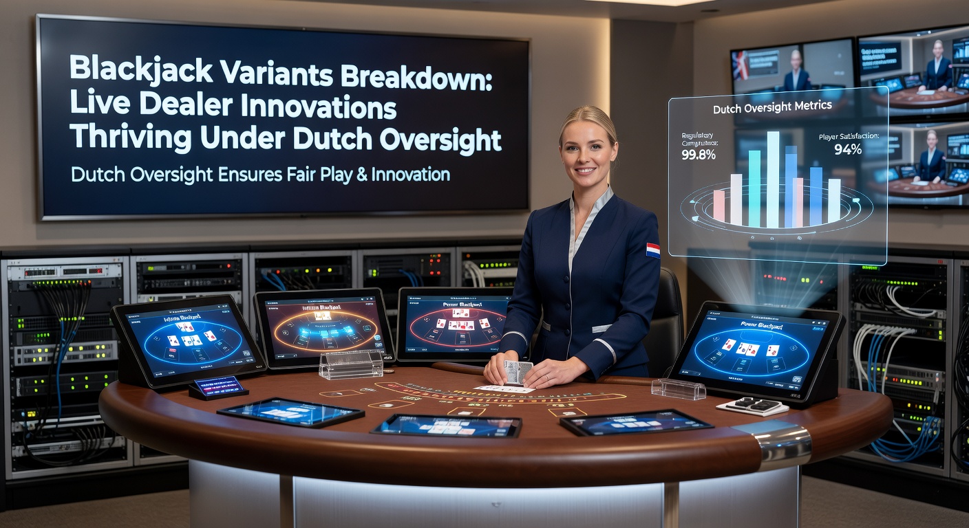 Live dealer blackjack tafels met Nederlandse spelers in een gereguleerde omgeving, toon innovatieve varianten en dynamische interfaces