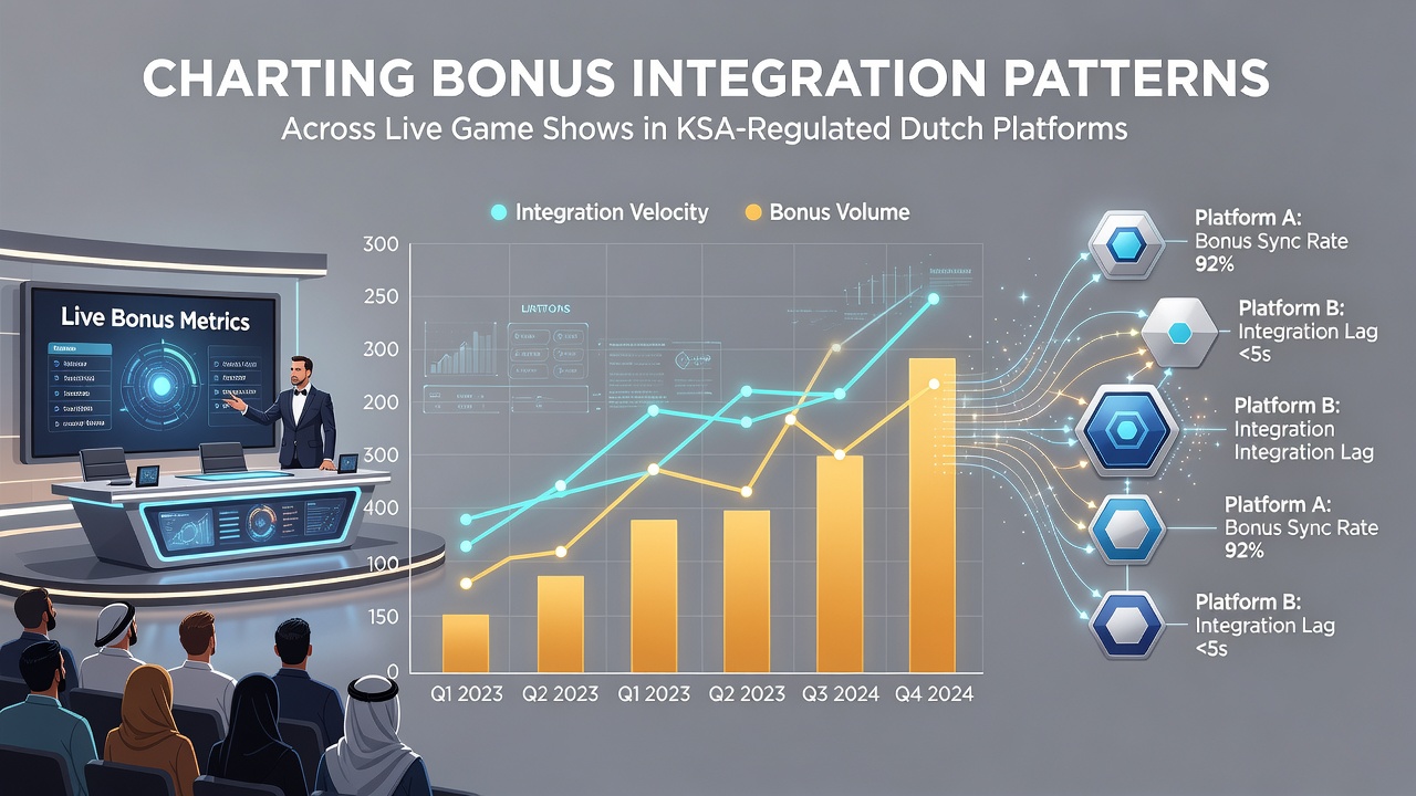 Technische weergave van bonusintegratiepatronen in live casino omgevingen