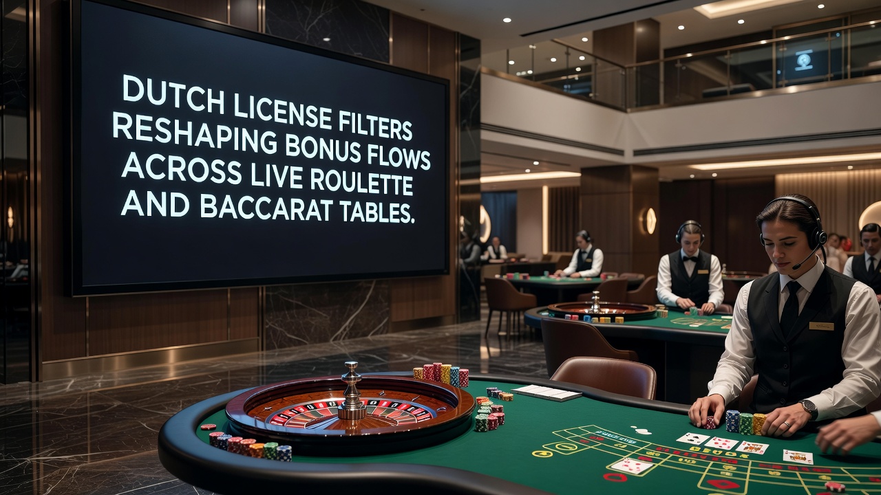 Analyse van bonusstromen en filter effecten op Nederlandse live casino tafels