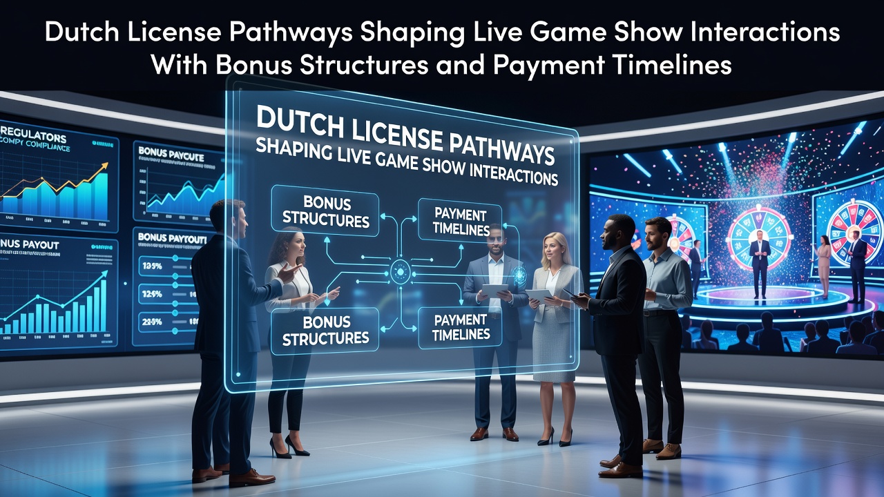 Overzicht van Nederlandse licentiepaden voor live gameshows met focus op bonussen en betalingen