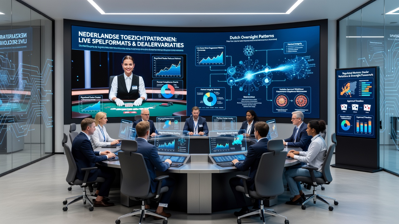 Dealer variaties en game show tafels in een Nederlandse live casino setting