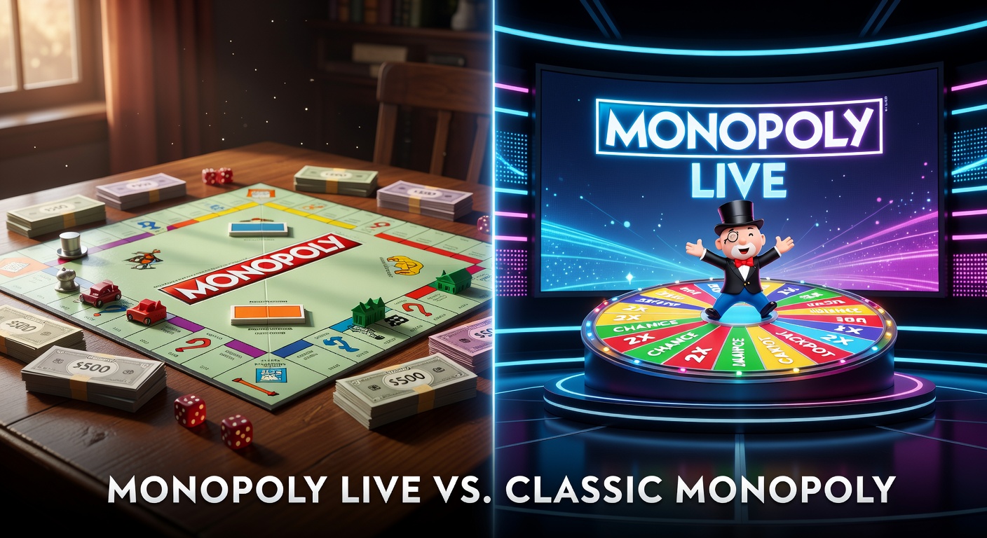 Schermafbeelding van Monopoly Live met het iconische bordspel en live dealer in actie, inclusief bonusrondes zoals Mr. Monopoly's loop