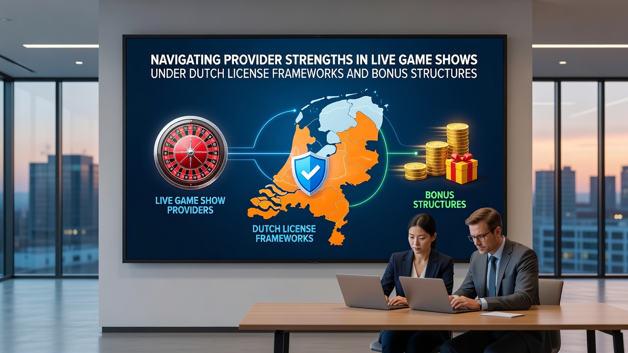 Overzicht van live game show interfaces in Nederlandse licentieomgevingen met focus op provider verschillen