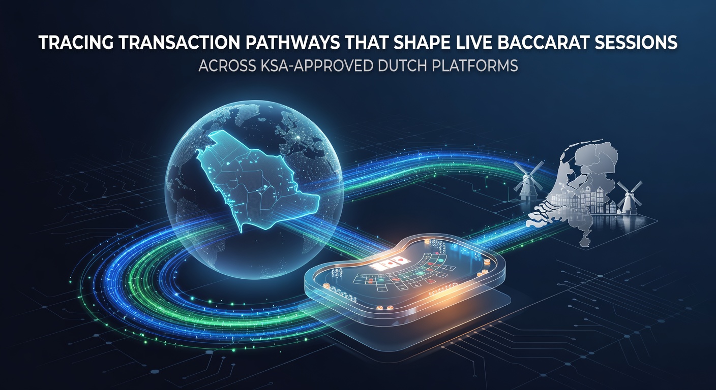 Transactie routes in live baccarat sessies op Nederlandse platforms